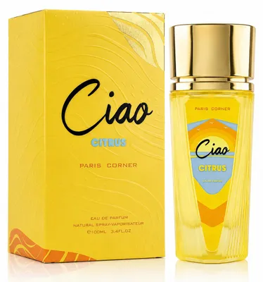 Productafbeelding van Paris Corner Ciao Citrus, uniseks eau de parfum, 100 ml, AI-gegenereerde afbeelding