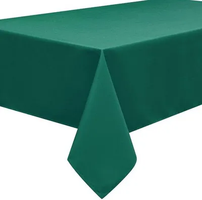 Produktbild von Ibenzoa® Tischdecke rechteckig 140 x 240 cm – 100% Polyester, schützende und pflegeleichte Textil-Tischauflage, verschiedene Farben (z. B. Blaugrün)