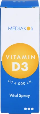 Produktbild von Vitamin D3 4,000 I.E. Mediakos Vital Spray, 20 ml SPR