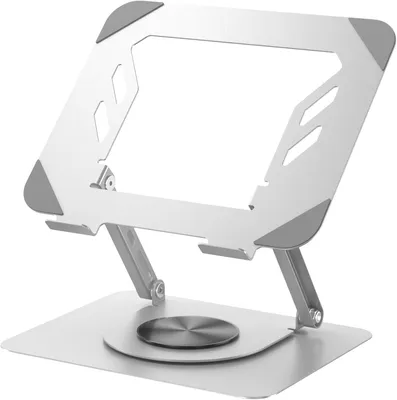 Produktbild von Laptopständer, 360° drehbar, verstellbare Höhe, für Laptop, 11 bis 17 Zoll, Metall