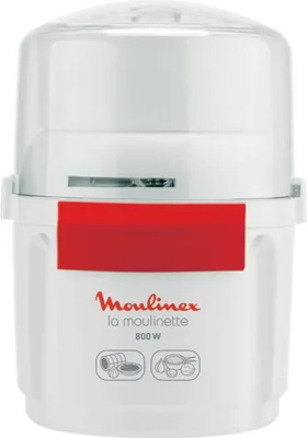Obrázek produktu pro Moulinex AD5601, 0,25 l, 0,2 kg, Bílá, Červená, Plast, Nerezová ocel, 800 W
