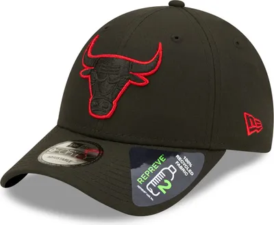 Zdjęcie produktu dla New Era 9Forty Cap NBA Chicago Bulls Neon Pack Repreve czarny