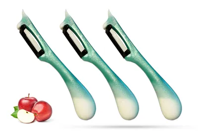 Produktbild von SMI 3 tlg  Solingen Sparschäler Gemüseschäler für Küche Kartoffelschäler
