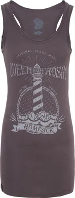 Produktbild von King Kerosin Female Shirt Homesick Longtop Anthra-XL