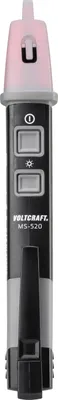 Immagine prodotto di VOLTCRAFT MS-520 Berührungsloser Spannungsprüfer CAT IV 1000 V LED, Akustik (1601758)