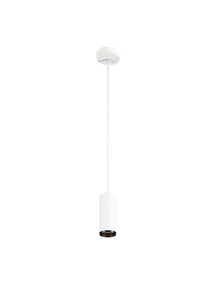 Produktbild von SLV 1004158 NUMINOS PD PHASE S LED Pendelleuchte weiss/schwarz 3000K 24°
