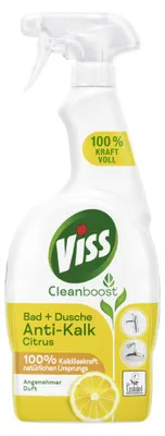 Produktbild von Viss Reiniger Spray Bad+Dusche Anti-Kalk Citrus 750 ml