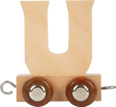 Produktbild von Buchstabenzug Holz U