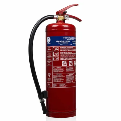 Obrázok produktu pre Smartwares FEX-15140, Prášok (suchý chemický), A, B, C, Handheld, 4 kg, Oceľ, Univerzálne