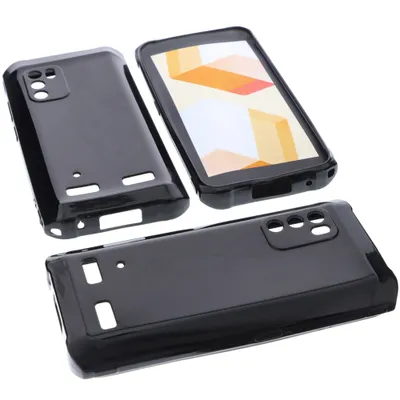 Produktbild von foto-kontor Hülle kompatibel mit Ulefone Armor X10 Tasche Gummi TPU Schutz Handytasche schwarz