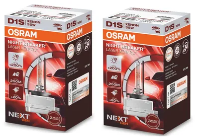Produktbild von 2 Stück SET OSRAM NIGHT BREAKER LASER +200% Birnen Lampen Xenon Scheinwerfer D1s