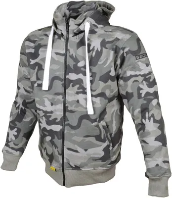Produktbild von BOOSTER CORE Hoodie grau camo S