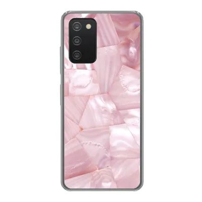 Produktbild von MuchoWow® Handyhülle Schutzhülle Hülle für Samsung galaxy a73 Naturstein - Perlmutt - Luxus Silikon Softcase Handy Hülle - Handyhülle