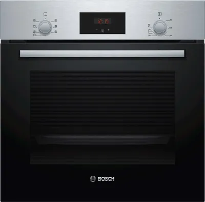 Zdjęcie produktu dla Bosch HBF133GR0, Średni, Kuchenka elektryczna, 66 l, 66 l, 50 - 275 °C, Katalityczne (tył)