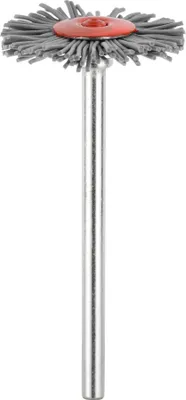Obrázek produktu pro Lessmann miniaturní kulatý kartáč mikroabrazivní, SiC zrnitost 500, průměr kartáče x šířka kartáče: 22 x 2 mm