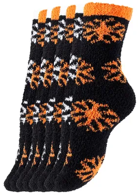 Produktbild von Yenita® Kuschelsocken 8 Paar Homesocks One Size Schneeflocke