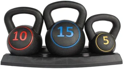 Image de Kit de musculation avec poignées antidérapantes, équipement de fitness compact pour la maison, destiné au fitness et à la rééducation
