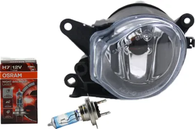 Produktbild von Nebelscheinwerfer + Osram Night Breaker Laser passend für Audi A4 8D Links 8D0941699B Johns