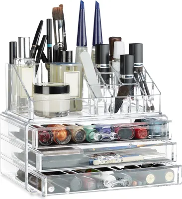 Obrázek produktu pro Relaxdays 4052025949358, Průhledná, Stolní, Plast, Jednobarevný, 235 mm, 140 mm