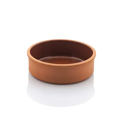 Produktbild von 3-tlg. Tonschale 12x4cm Ton Auflaufform Schale Schüssel Servierschalen Mediteran