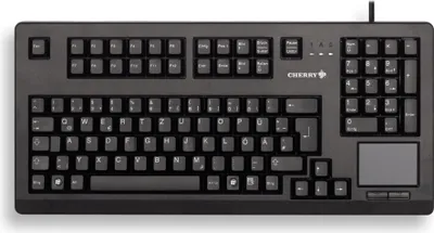 Produktbild von CHERRY TouchBoard G80-11900 Kabelgebundene Tastatur mit Touchpad, Schwarz, USB (QWERTZ - DE)
