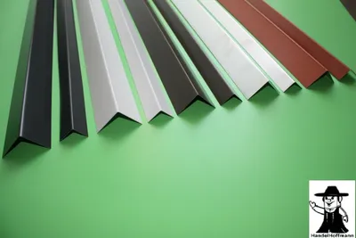 Produktbild von Winkelblech 2 m lang Zuschnitt 20 cm ( 150/50 mm) Alu Weiß