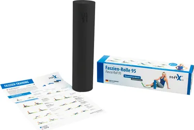 Produktbild von softX® Faszien-Rolle, Fitness Foam Roller, Massagerolle, Schaumstoffrolle, hart