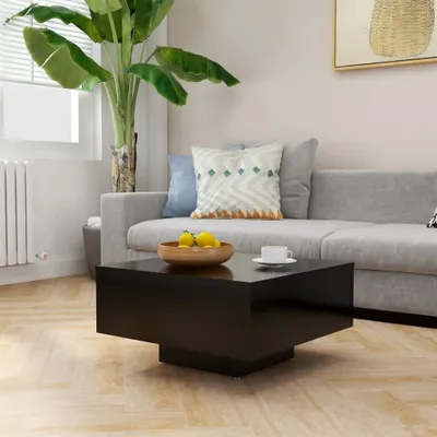 Produktbild von Couchtisch Schwarz 60x60x31,5 cm Holzwerkstoff , Couchtische Design 2024