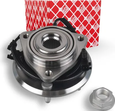 Produktbild von FEBI BILSTEIN Radlagersatz Vorne Links Vorne Rechts für JEEP CHEROKEE (KJ) Schrägkugellager 92mm 174498