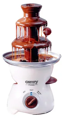 Obrázok produktu pre Čokoládový fontánka, 190 W, objem 0,5 l, vyrobený z materiálu odolného voči teplu, jednoduché ovládanie, ideálny na oslavy