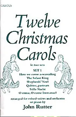 Produktbild von Rutter, J: Twelve Christmas Carols Set 1