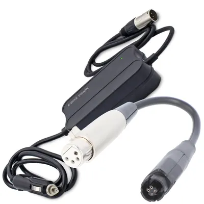 Obrázek produktu pro 12V autonabíječka pouze pro elektrokola-Vision baterie pro Yamaha řady PW-X a PW, SE, TE baterie 36V, koncové napětí 42V, max. 2 A nabíjecí proud