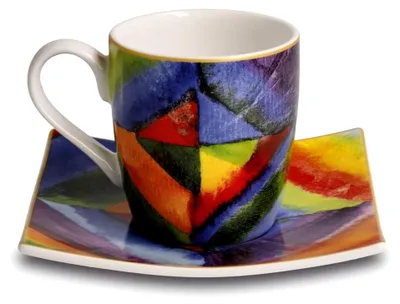 Produktbild von Espressotasse Wassily Kandinsky Farbstudie - Artis Orbis