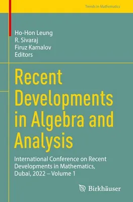 Obrázok produktu pre Recent Developments in Algebra and Analysis