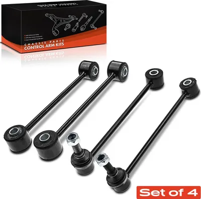 Zdjęcie produktu dla Frankberg 4x Łączniki Stabilizatora Przód + Tył dla Jeep Grand Cherokee III