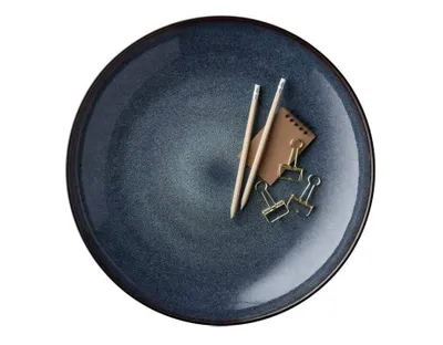 Immagine prodotto di Piatto Bitz Gastro rotondo nero/blu scuro Ø40 cm