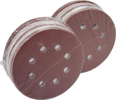 Produktbild von 100 Blatt Klett Schleifscheiben 125mm Schleifpapier Sortiment Korn 40-180