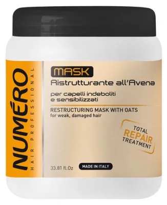 Produktbild von NUMERO Restrukturierende Maske mit Hafer 1000ml
