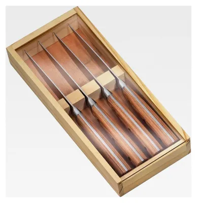 Produktbild von 4er-Set Steakmesser, Edelstahl