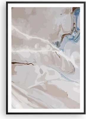 Produktbild von Gerahmtes Poster - Schwarzer Rahmen - Abstraktion modern - 70x100 cm - Wand Bild - Wanddeko - Wandbilder - Kunstposter - Wandposter - Bilderrahmen - Bilder - Kunstdruck - Wandbild - P2BPA70x100-4050