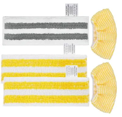 Mikrofasertuch-Set, 5-teilig, für Kärcher SC1-SC5 Dampfreiniger