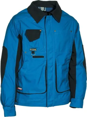 Produktbild von Profi Arbeitsjacke Cofra BRUXELLES, 100% Baumwolle blau 48