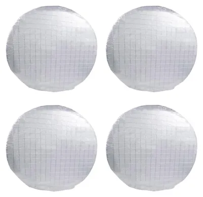 Immagine prodotto di Copertura universale per cerchi – Impermeabile – Resistente agli urti – 18/21 pollici – Alluminio – Protezione da agenti atmosferici e polvere – Copricerchi