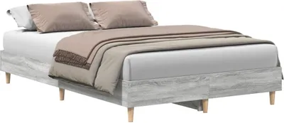 Immagine prodotto di vidaXL Rete da letto senza materasso Grey Sonoma 120x200 cm in materiale ligneo
