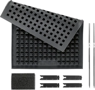 Produktbild von KitchBo Starter Set innovative Silikon Backmatte Wiederverwendbare Backunterlage Stecksystem Multifunktionaler Einsatzbereich spülmaschinenfest Backofen