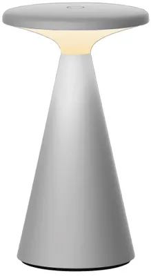 Produktbild von MÜLLER-LICHT LED-Akku-Tischleuchte 27700207, dimmbar, 2700K, warmweiß, grau