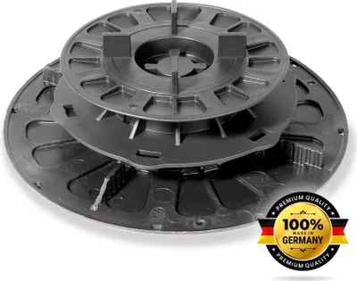 Produktbild von Justierbarer Plattenlager Premium mit Gefälleausgleich bis zu 5 % für Stein Beton Keramikplatten : 49–57 mm