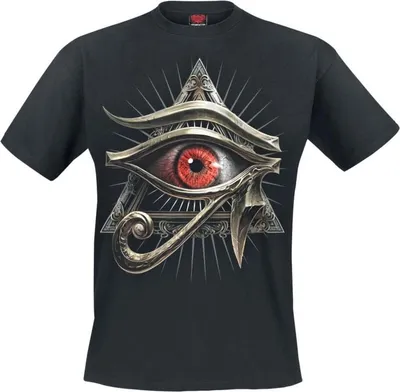 Produktbild von Spiral T-Shirt Herren Evil Eye - T-Shirt schwarz XXL