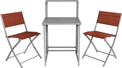 Produktbild von Bistro-Tisch outdoor derby BHT 60x100x75 cm grau