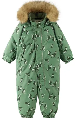 Produktbild von Reima Kinder Babyschneeanzug Reimatec Winter Overall, Lappi Grün 86 cm